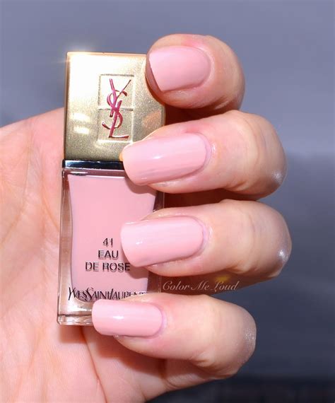 yves saint laurent rose romantique swatch|ysl la laque nail varnish.